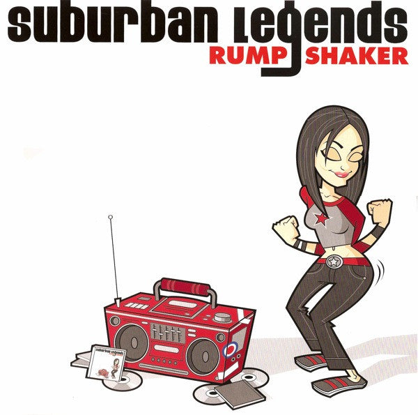 SUBURBAN LEGENDS- "Rump Shaker" LP (Red Swirl)