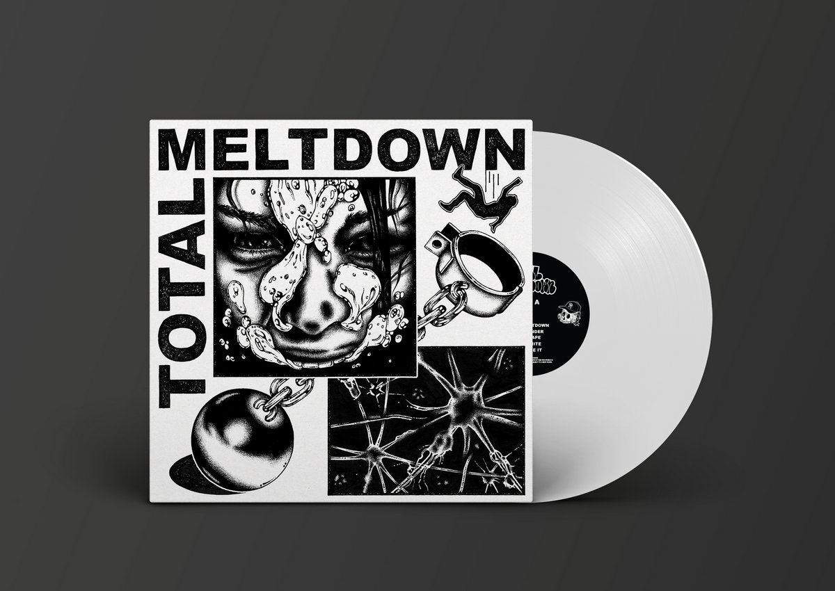 TOTAL MELTDOWN- S/T 12"EP (White)