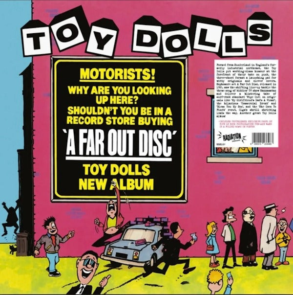TOY DOLLS- "A Far Out Disc" LP (Color)