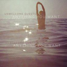 UNWELCOME GUESTS- "Anything You Want" LP