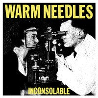 WARM NEEDLES- "Inconsolable" LP- Yellow/White