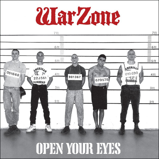 WARZONE- "Open Your Eyes" LP (Red)