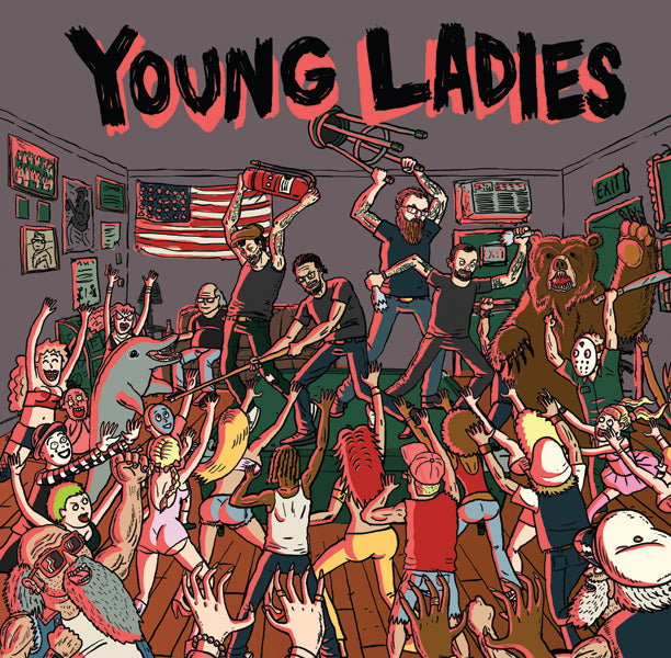 YOUNG LADIES- S/T 7" E.P.
