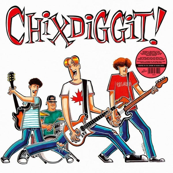 CHIXDIGGIT!- S/T LP (Red)