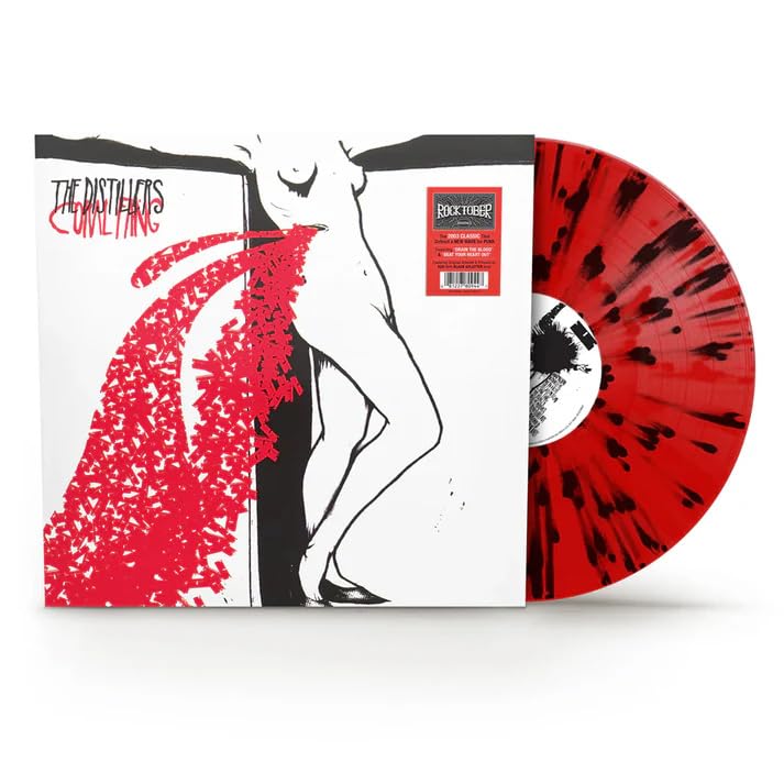 DISTILLERS- "Coral Fang" LP (Red & Black Splatter)