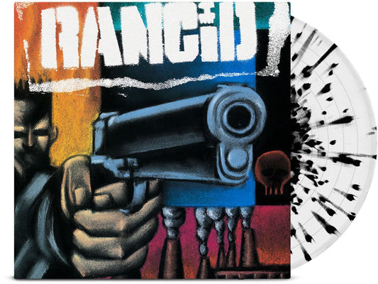 RANCID- S/T LP (White Black Splatter)