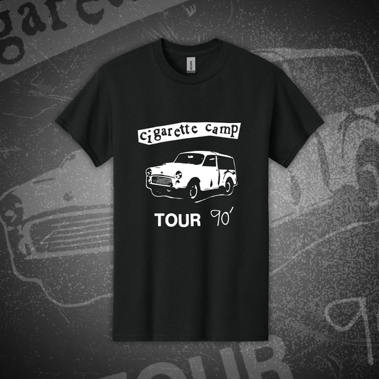CIGARETTE CAMP- "Cig-Day Tour '90" T-SHIRT Preorder
