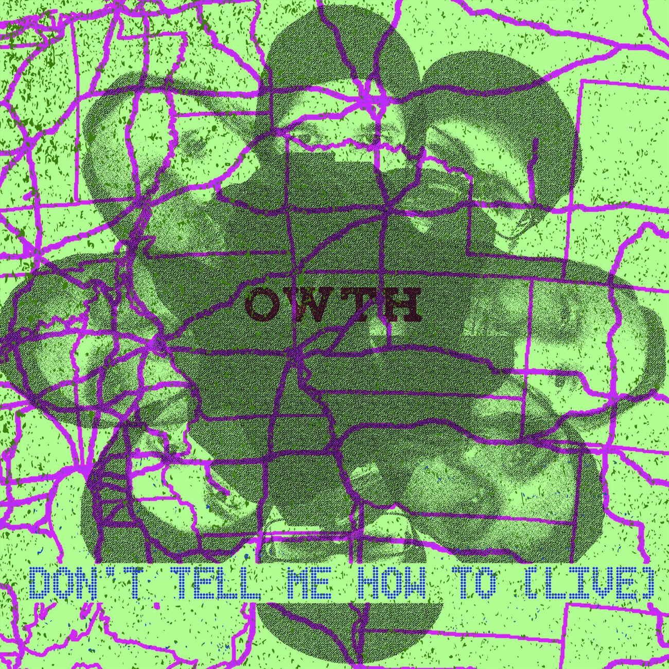 OFF WITH THEIR HEADS- "Don't Tell Me How To (Live)" LP