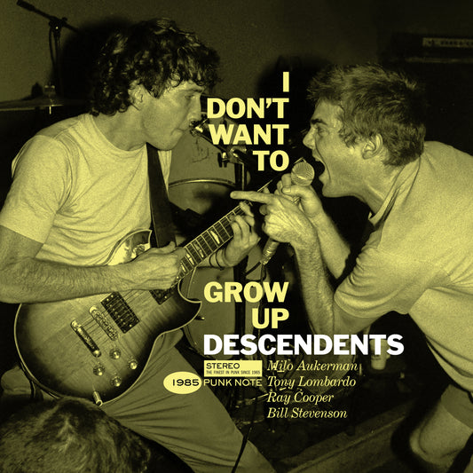 DESCENDENTS- "I Don't Want To Grow Up" LP (Punk Note Edition)