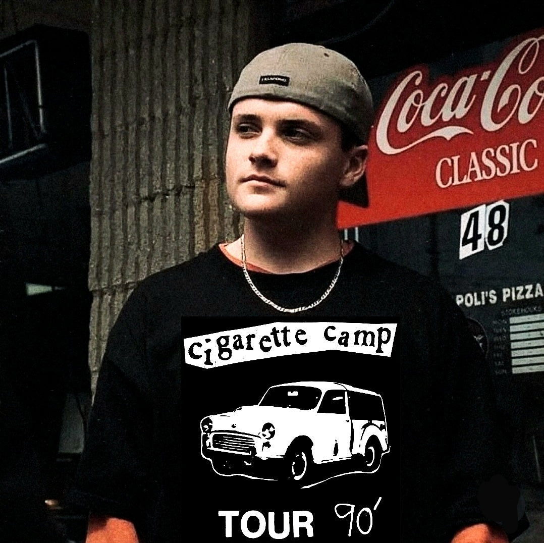CIGARETTE CAMP- "Cig-Day Tour '90" T-SHIRT Preorder