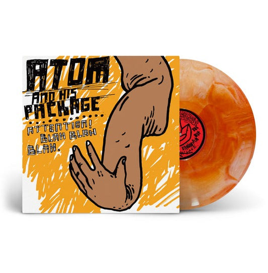 ATOM & HIS PACKAGE- "Attention! Blah Blah Blah" LP (Smash Color)