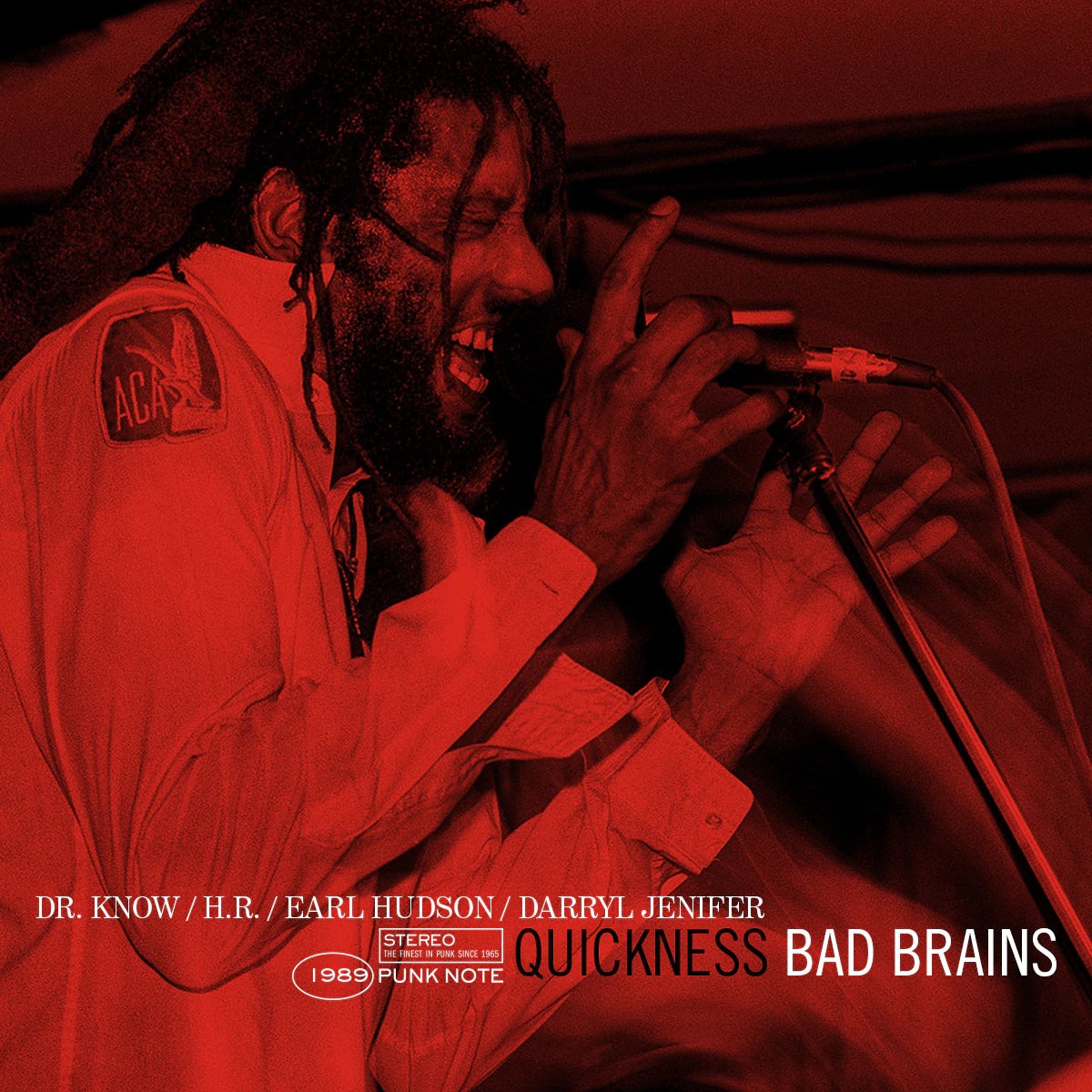 BAD BRAINS- "Quickness" LP (Punk Note Edition)