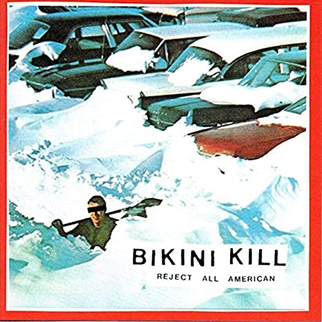 BIKINI KILL- "Reject All American" LP (Red)
