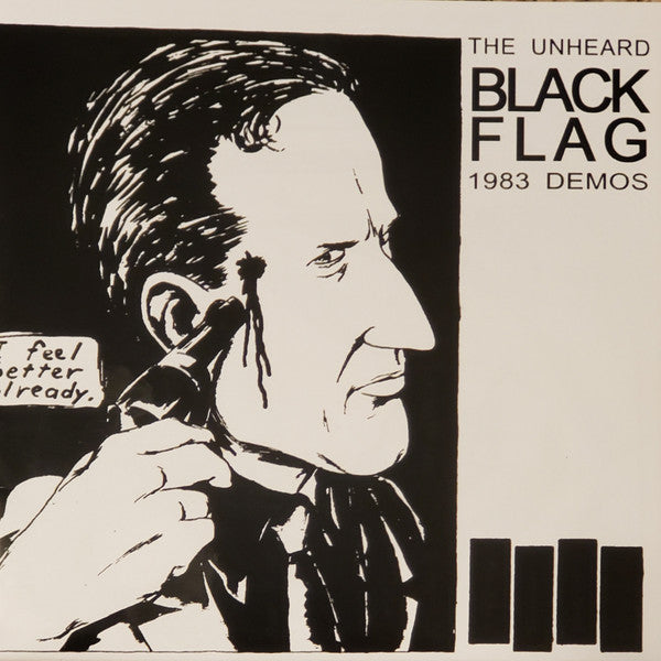 BLACK FLAG- "The Unheard 1983 Demos" 7" (Color)