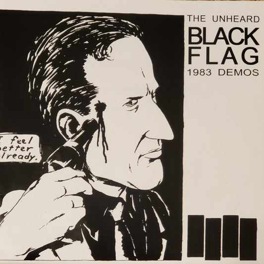 BLACK FLAG- "The Unheard 1983 Demos" 7" (Color)