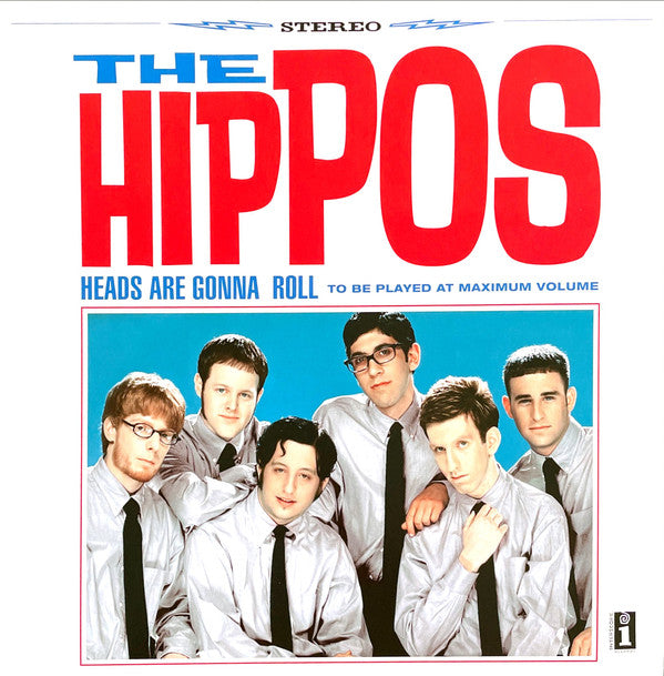 HIPPOS, THE- "Heads Are Gonna Roll" LP (Blue/White)
