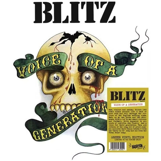 BLITZ- "Voice Of A Generation" LP (Splatter)