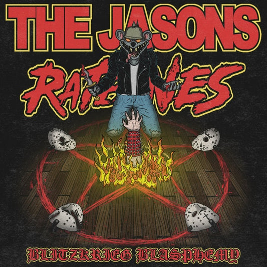 JASONS, THE / RATBONES- Split 7"EP (Red)