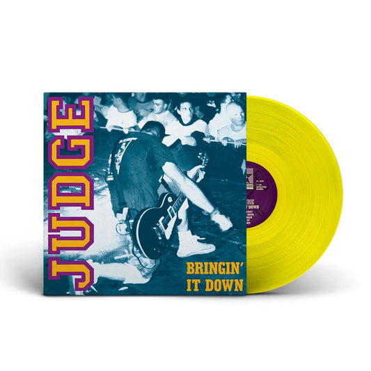 JUDGE- "Bringin' It Down" LP (Yellow)