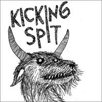 KICKING SPIT- "Psychrockbullshit" LP- WHITE