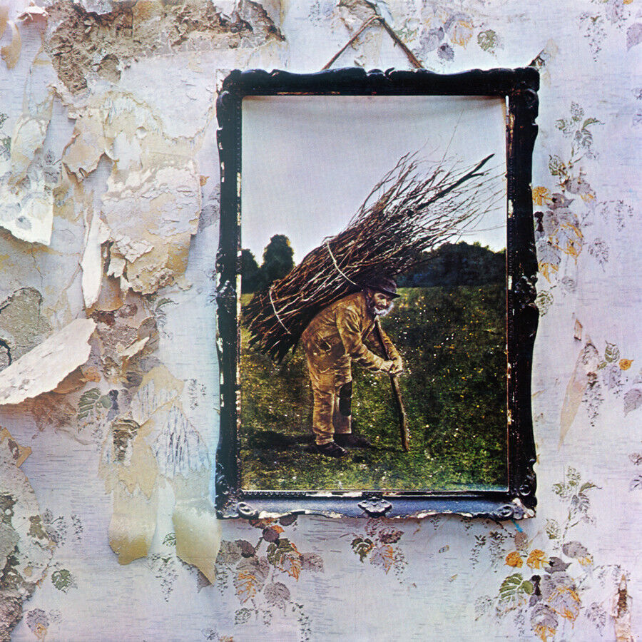LED ZEPPELIN- "IV" LP (w/ Backstage Pass Replica)