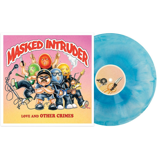 MASKED INTRUDER- "Love & Other Crimes" LP (Bone & AquaBlue Galaxy)