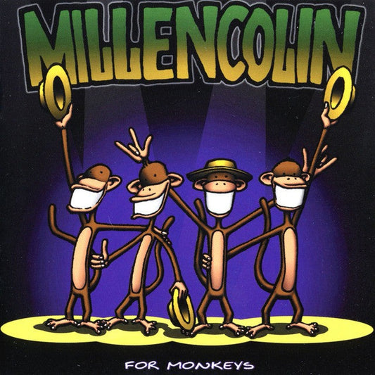 MILLENCOLIN- "Four Monkeys" LP (Psychedelic Green)