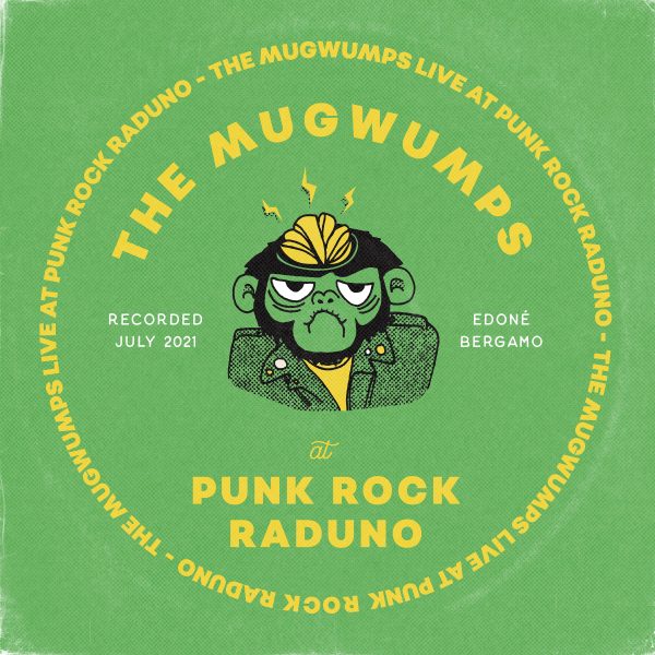 MUGWUMPS, THE- "Live At Punk Rock Raduno" LP (Yellow)