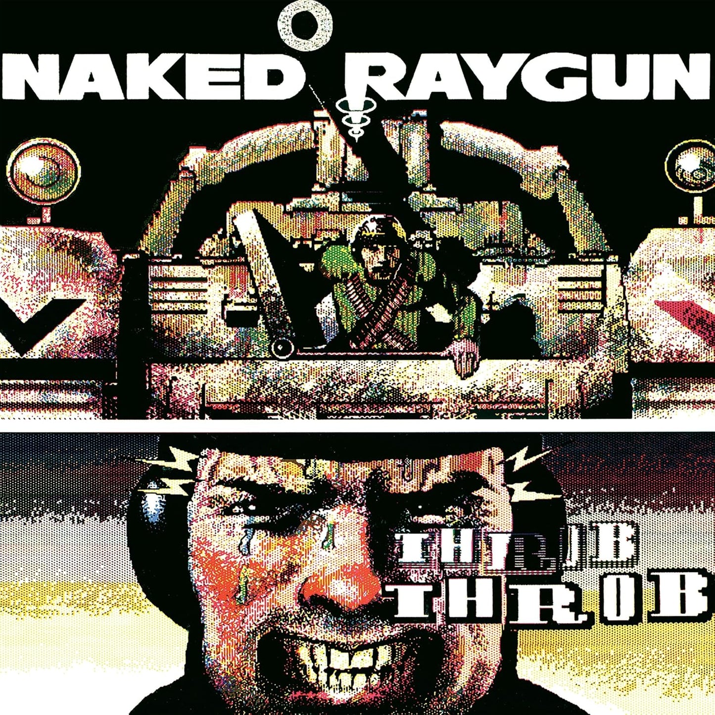 NAKED RAYGUN- "Throb Throb" LP (Green Swirl)