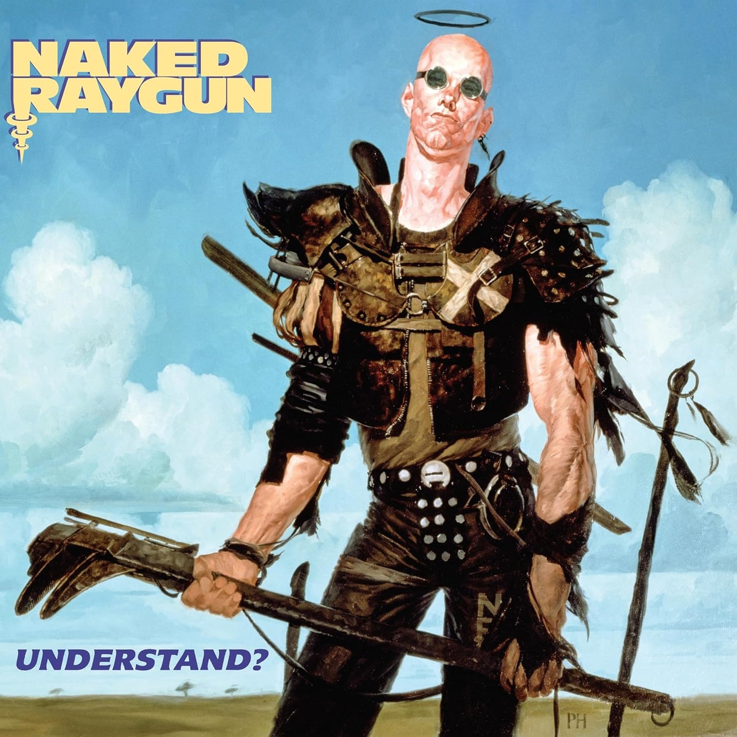 NAKED RAYGUN- "Understand?" LP (Brown & Black Swirl)