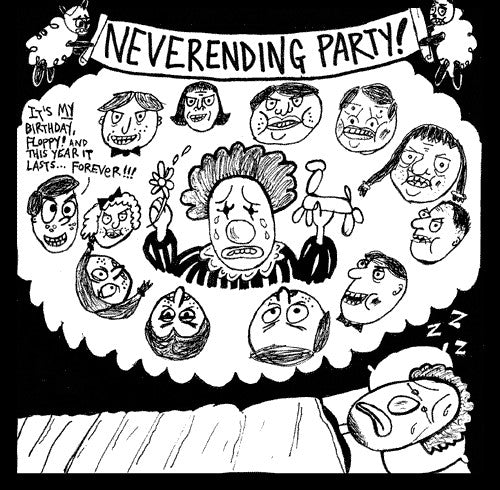 NEVERENDING PARTY- "Dog Eat Rat Fight" 7"