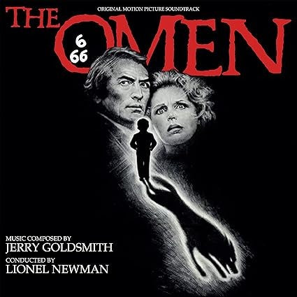 OMEN, THE: "Original Motion Picture Soundtrack" LP (Clear-Black-White Splatter)