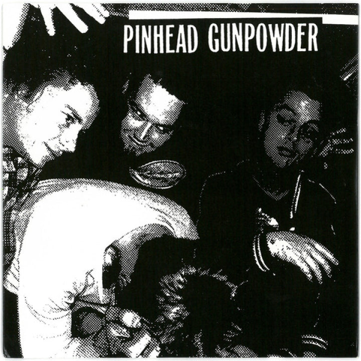PINHEAD GUNPOWDER- "8 Chords, 328 Words" 7"EP (Pink/Black)