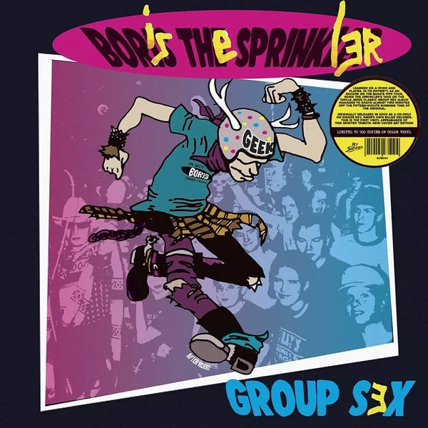 BORIS THE SPRINKLER- "Group Sex" LP (Pink)