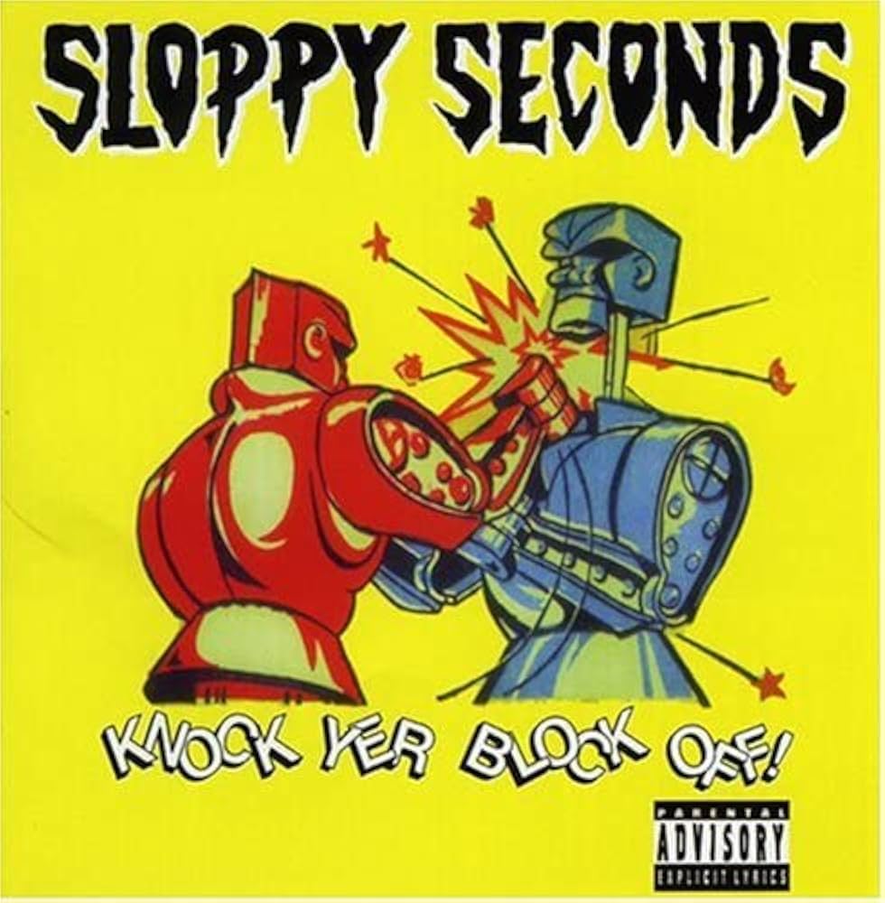 SLOPPY SECONDS- "Knock Yer Block Off!" LP (Red)