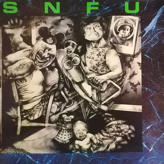 SNFU- "Better Than A Stick In The Eye" LP (Splatter)