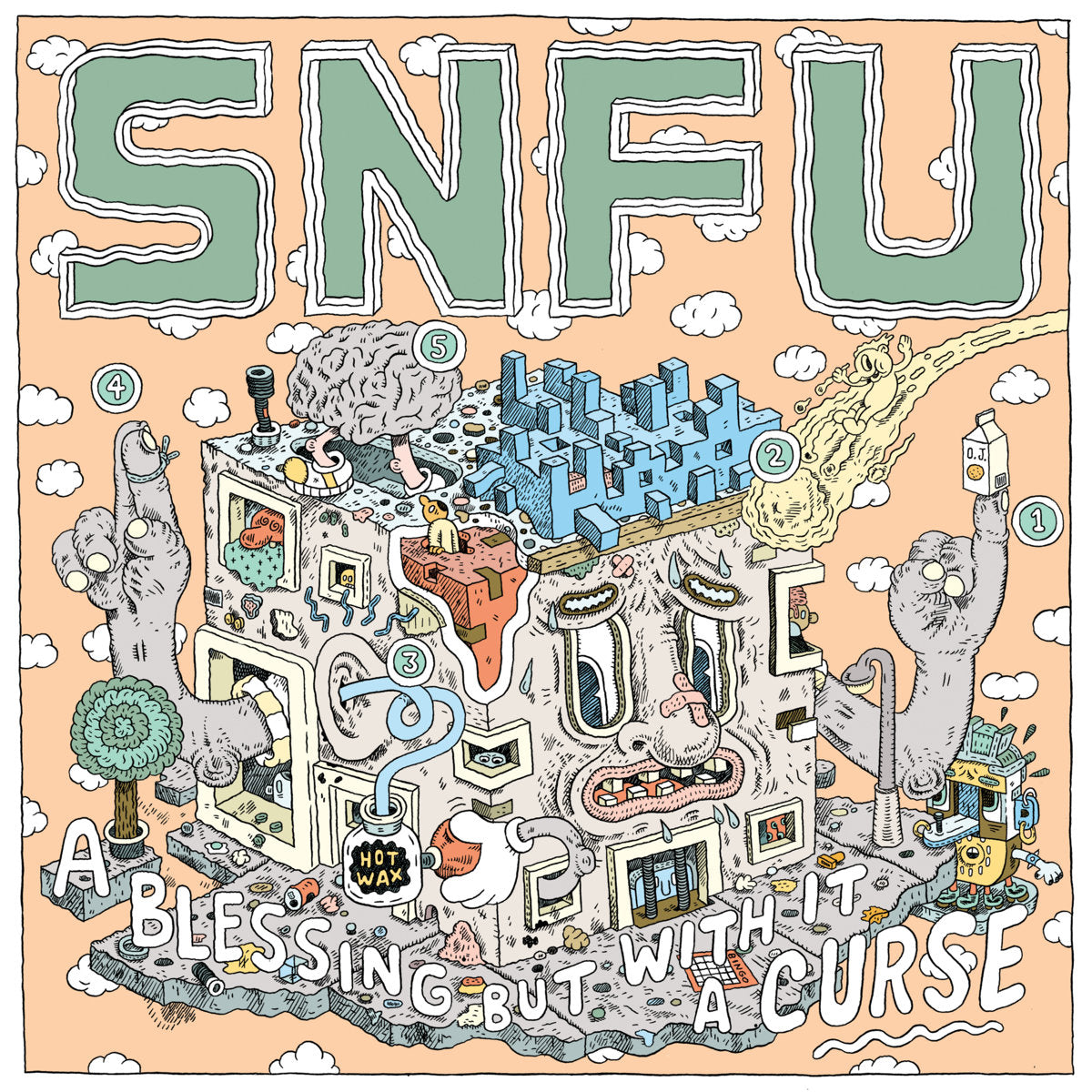 SNFU- "A Blessing But With It A Curse" 12" (Color)