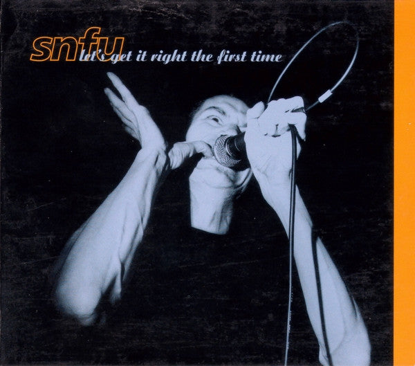 SNFU- "Let's Get It Right The First Time" LP (Color)