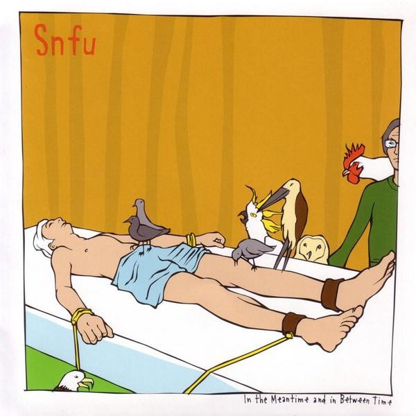 SNFU- "In The Meantime and In Between Time" LP (Splatter)