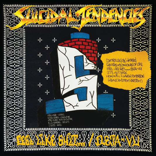 SUICIDIAL TENDENCIES- "Controlled By Hatred/Feel Like Shit...deja Vu" LP